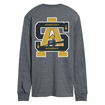 Men's Star Trek Starfleet Academy Est. 2161 Long Sleeve Graphic T-Shirt