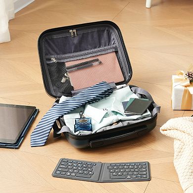 GDFStudio 6-Piece Hardshell Luggage Set with Spinner Wheels for Family Travel