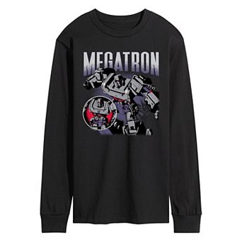 Men's Transformers Megatron Long Sleeve Graphic T-Shirt
