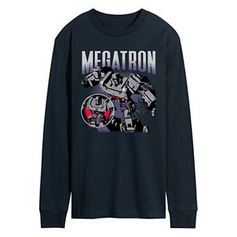 Men's Transformers Megatron Long Sleeve Graphic T-Shirt