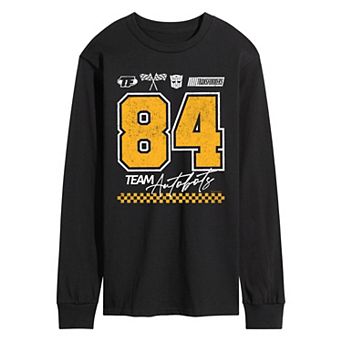 Men's Transformers Team Autobots Long Sleeve Graphic Jersey