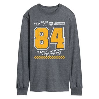 Men's Transformers Team Autobots Long Sleeve Graphic Jersey