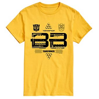 Men's Transformers Bumblebee Graphic Short Sleeve T-Shirt