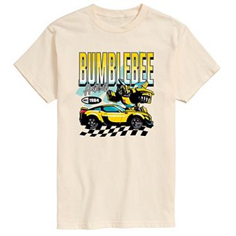 Men's Transformers Bumblebee Racing Short Sleeve Graphic T-Shirt