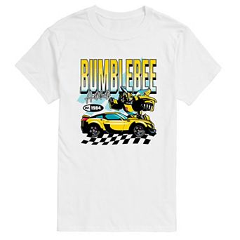 Men's Transformers Bumblebee Racing Short Sleeve Graphic T-Shirt