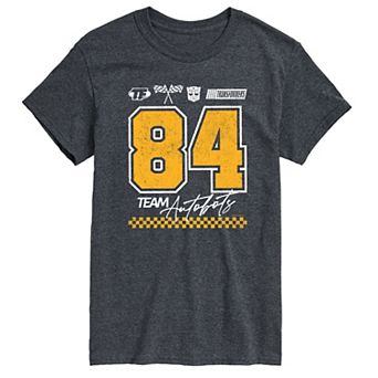 Men's Transformers Team Autobots Graphic Short Sleeve Racing Jersey T-Shirt
