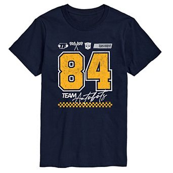 Men's Transformers Team Autobots Graphic Short Sleeve Racing Jersey T-Shirt