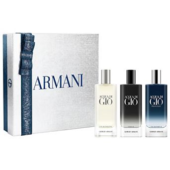 Armani Beauty Mini Acqua di Gio Pour Homme Cologne Collection Trio Gift Set