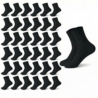 Bulk Unisex Casual Cotton Blend Socks Soft Athletic Dress Multipurpose Socks