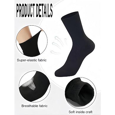 Bulk Unisex Casual Cotton Blend Socks Soft Athletic Dress Multipurpose Socks