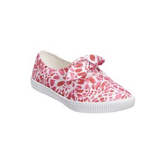 Comfortview Women's The Anzani Canvas Slip On Sneaker