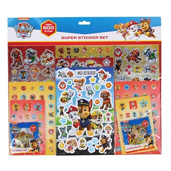 Textiel Trade Kid's Nickelodeon's Paw Patrol 500 pc Sticker Set