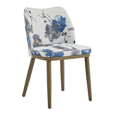 Christopher Knight Home Mid-Century Dining Chair with Curved Back & Solid Wood Frame Set of 2