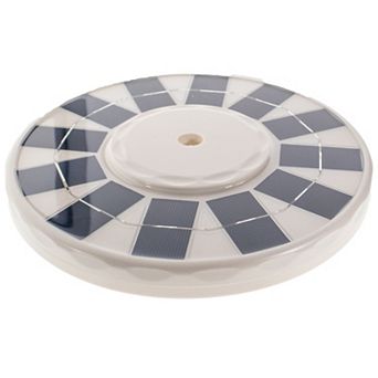 Solar Powered Flagpole Light - 144 LEDs 2000 Lumens with 12 Solar Panels, Weather Proof