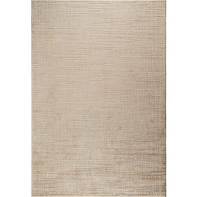 Abani Neutral NTL200B Beige Textured Weave Area Rug