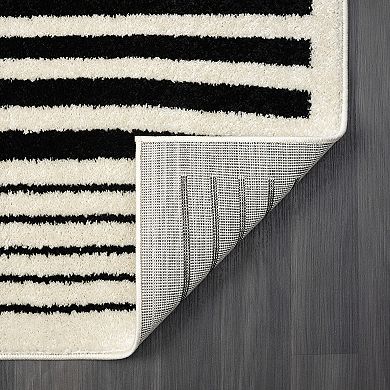 Abani Rugs Deco DEC510A Modern Linear Area Rug
