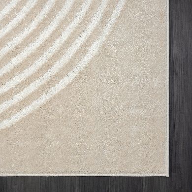 Abani Rugs Nuevo NUE210A Modern Arched Area Rug