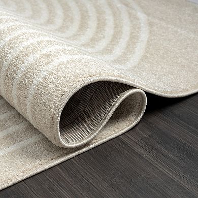 Abani Rugs Nuevo NUE210A Modern Arched Area Rug