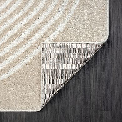 Abani Rugs Nuevo NUE210A Modern Arched Area Rug