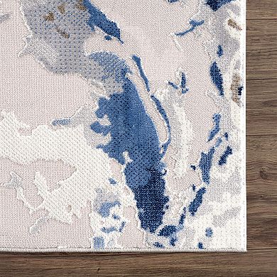 Abani Rugs Regal REG100A Grey Blue Transitional Abstract Area Rug