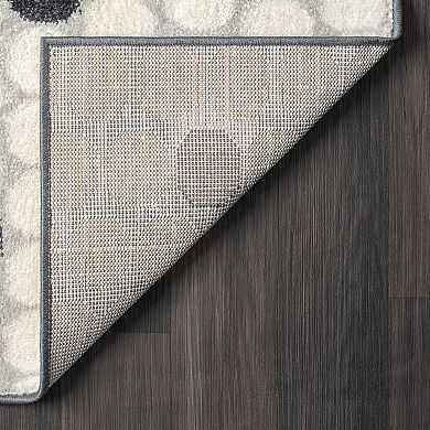 Abani Rugs Nuevo NUE270A Modern Octagonal Area Rug