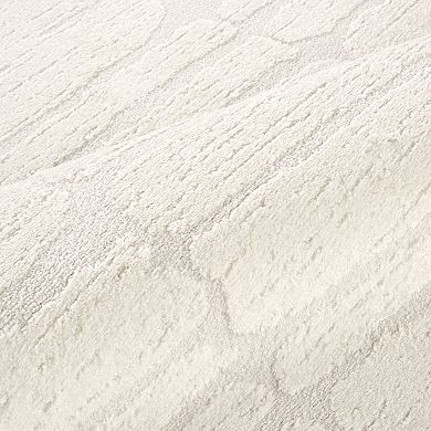 Abani Rugs NOM200A Textured Linear Cream Area Rug