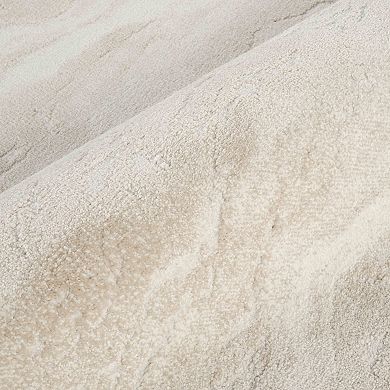 Abani Rugs Beau Collection BEA150A Abstract Marble Cream Area Rug