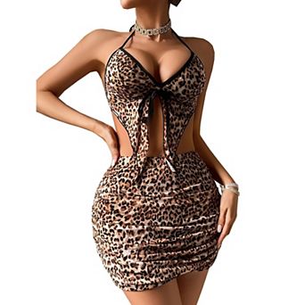 Avidlove Women Pieces Outfits Mesh Sheer Suit Sleeveless Crop Top and Mini Skirt Set
