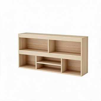 Ultimate Wooden Toy Storage Bookshelf with 6 Cubby Playhouse Design with Drawer/without Drawer