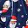 Navy Blue Christmas