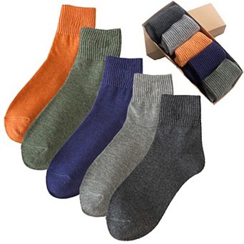 Funny Halloween Embroidered Crew Socks Spooky Festive Casual Gift