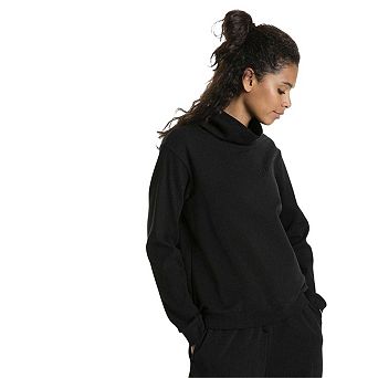 Puma Womens/Ladies Fusion Logo Turtle Neck Sweatshirt