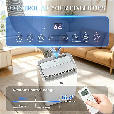 Five-in-One Versatility Air Conditioner,Portable Air Conditioner,Standing Air Conditioner