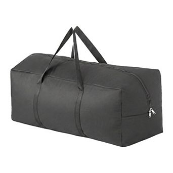 Waterproof Oxford Moving Bag Portable Handheld Zipper Duffel for Clothes and Household Items Storage