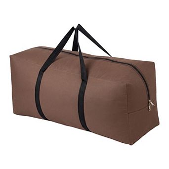 Waterproof Oxford Moving Bag Portable Handheld Zipper Duffel for Clothes and Household Items Storage