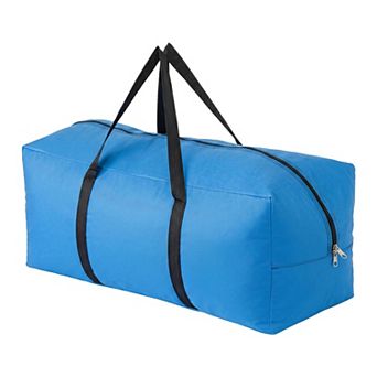 Waterproof Oxford Moving Bag Portable Handheld Zipper Duffel for Clothes and Household Items Storage