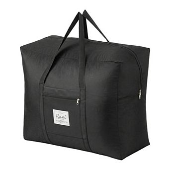 Extra Large Oxford Travel Storage Bag, Army Green Durable Carry Bag for Clothes Organizing