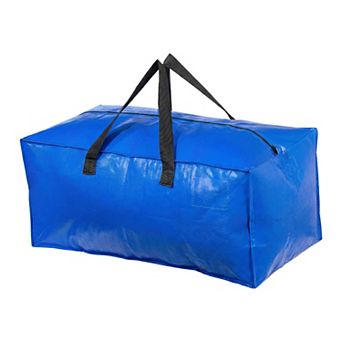 Spacious PP Packing Bag, Zipper Closure Multipurpose Storage Bag for Moving and Daily Arrangement