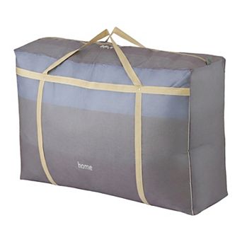 Non woven Storage Bag, 200L Extra Large Rivet Fixed Strap Duffel for Bedding Moving Packing