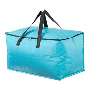 Waterproof Hard wearing PP Storage Duffel, Zipper Closure Multipurpose Bag for Quilt Organizing