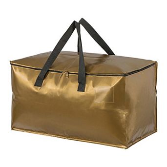 Waterproof Hard wearing PP Storage Duffel, Zipper Closure Multipurpose Bag for Quilt Organizing