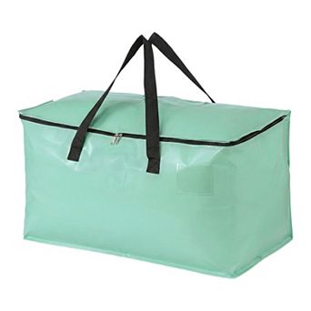 Waterproof Hard wearing PP Storage Duffel, Zipper Closure Multipurpose Bag for Quilt Organizing