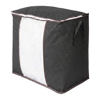 Moistureproof Visible Storage Sack, Portable Side Carry Bag Fit for Under Bed Space Organization