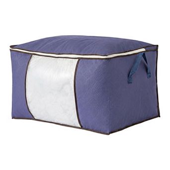 Moistureproof Visible Storage Sack, Portable Side Carry Bag Fit for Under Bed Space Organization