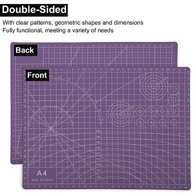 Self-Healing Cutting Mat, Single-sided Craft Board, Sewing Mat Purple