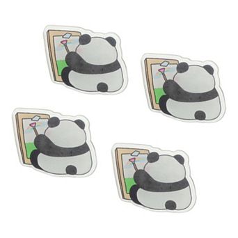 4 pc Small Clips, Lightweight and Durable, Panda Photo Clips