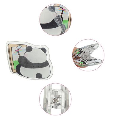 4Pcs Small Clips, Lightweight and Durable, Panda Photo Clips