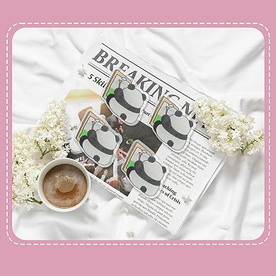 4Pcs Small Clips, Lightweight and Durable, Panda Photo Clips