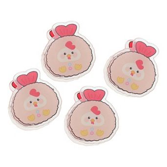 4 pc Small Clips, Lightweight and Durable, Animal Photo Clips