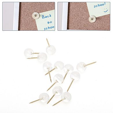 100Pcs Push Pins, Portable and Durable Thumb Tacks